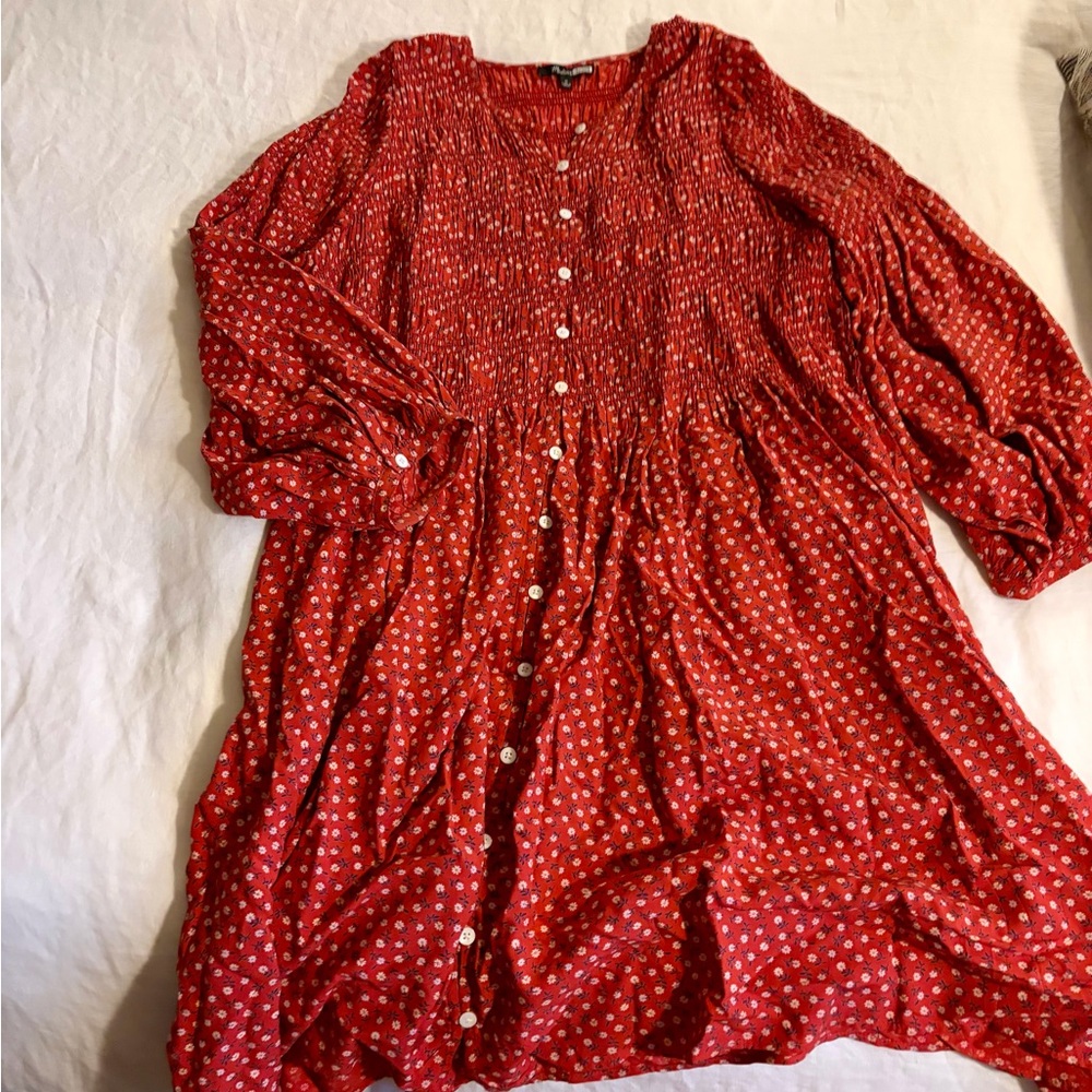 Madewell 3/4 sleeve dress